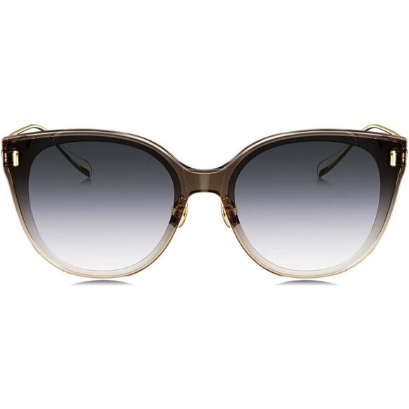 ? Women Grey Fashion Oversized Cat Eye Polarized Exclusive Eyewear Sunglasses main image 4